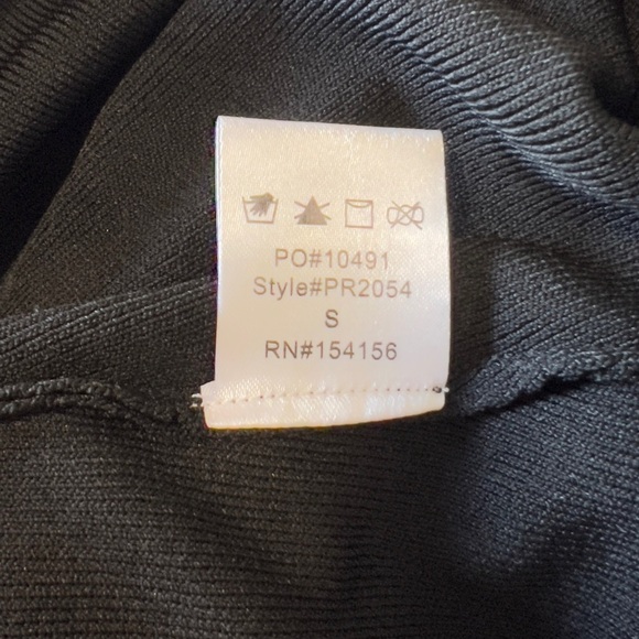 NWT Mod Ref Black Women’s Slacks High Waist Wide Leg 24 - Picture 5 of 6